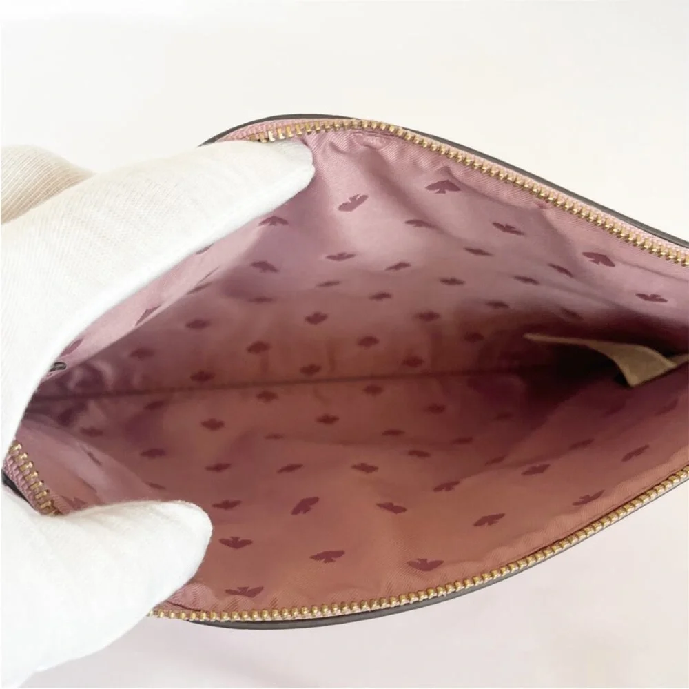 NWT Kate Spade Gia Dusty Peony Butterfly Large Clutch/Wristlet - Picture 3 of 7